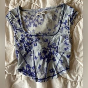 Urban outfitters Mesh Crop Top